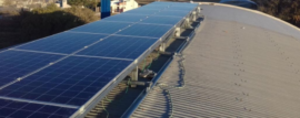 Sustentabilidad: Bomberos de María Grande incorporan paneles solares
