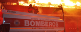 Incendio en el Autódromo de Termas de Río Hondo