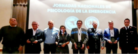 Carlos Alfonso asistió a las Jornadas Nacionales de Psicología de la Emergencia en Córdoba