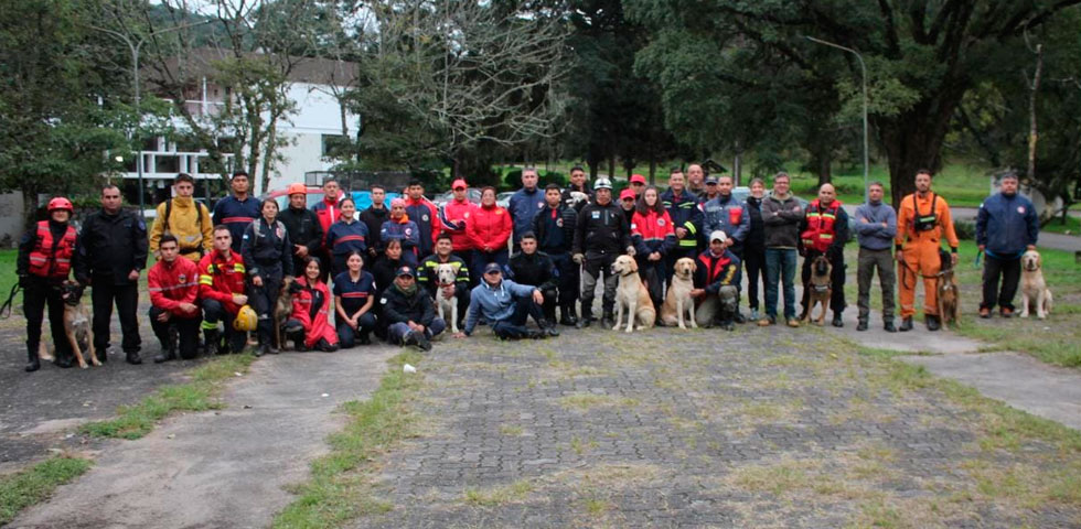 CUO participó de una Clínica de Búsqueda y Rescate en Tucumán